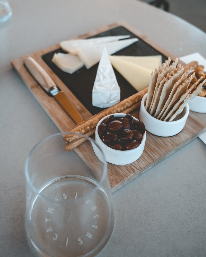Caymus-Suisun Winery Cheese Board