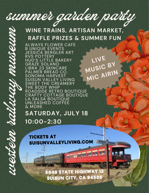 Image of Summer Garden Party at the Western Railway Museum