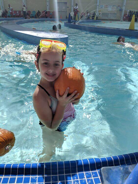 Image of Bobbing for Pumpkins: A Floating Pumpkin Patch