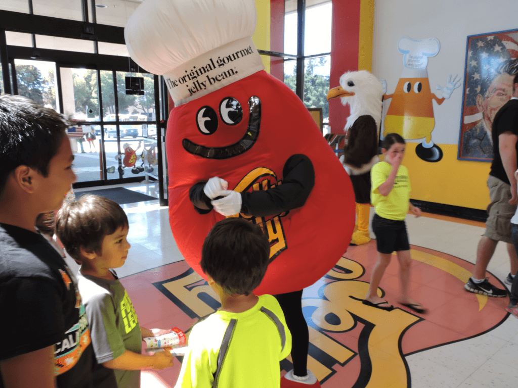 Mascots are coming to Jelly Belly on Aug. 7