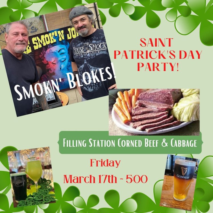 Image of St. Patrick’s Day party with Live Music at Suisun Valley Filling Station