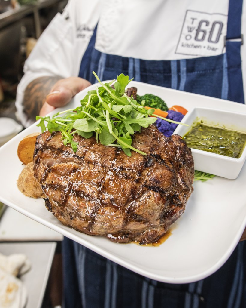 steak at Two60 Kitchen + Bar in Fairfield, CA